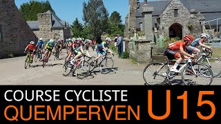 Course cycliste U15/minimes de Quemperven 2023