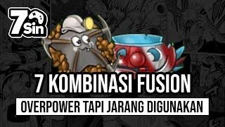 7 Kombinasi Fusion Overpower tapi Jarang digunakan di Plants vs Zombie Fusion