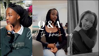 Q\u0026A W/ ANGIE🤭|| Get to know me👀 || My first YouTube video🎉