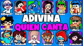 ¡Adivina Quien Canta! 🐸 Simba 🎮😎 vMario 🤪 JexhTp ❤️ Kori Juega 🐱🔵 Flex Vega 🤴 El Trollino