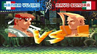 Street Fighter Alpha - Warriors' Dreams - Hanma Yujiro vs MAYO SONORA