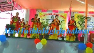 Alasi fwiblalo girja habnai Women group dance#RBBC