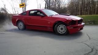 $100k Ford Mustang Destroyed