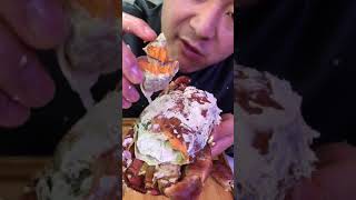 Mukbang Rich Seafood - Eating King Crab - Part 105 #Shorts #Seafood #Crab