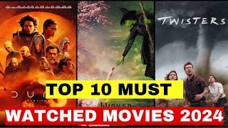 TOP 10 BEST MOVIES OF 2024 | Must-Watch Films of the Year