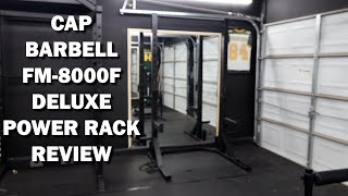 CAP Barbell FM-800F Deluxe Power Rack Review