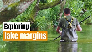 How to discover and explore features in the margins in your carp fishing