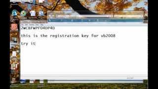 Registration Key For Visual Basic 2008 [HD]