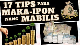 📈 17 Paraan upang MAKAIPON nang MABILIS | Paano mag-ipon ng PERA at Tamang paghawak ng PERA