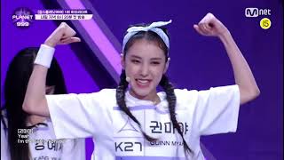 Girls Planet 999 - Crazy by 4Minute Performance (Guinn Myah, Lee Chaeyun, Kang Yeseo, Kim Sein)