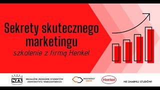 Sekrety skutecznego marketingu - szkolenie z firmą Henkel Polska