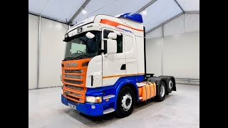 PX62 DRO - Scania R440 Rear Lift Highline Tractor Unit Manual PDE | Law Truck Centre UK