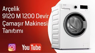 Arçelik 9120 M Çamaşır Makinesi 9 Kg. 1200 Devir