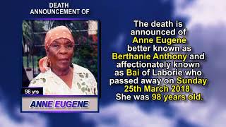 Anne Eugene SHORT