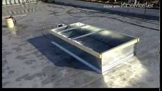 HVAC ROOFTOP INSTALL (PART 1) #HVAC