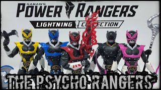 Power Rangers Lightning Collection: Psycho Rangers Premium  5-Pack