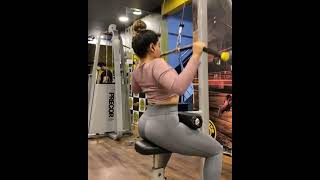 Sanya Hot Indian Model Workout At Gym