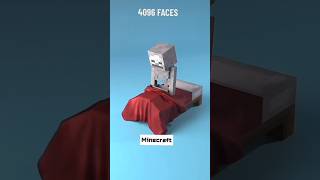 MINECRAFT 1 FACE VS 16000 FACES🗿🔥 Minecraft edit #shorts #minecraft