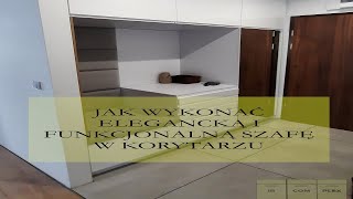 Szafa w przedpokoju wykonana przez Ircomplex/ lokalizacja Lublin #meblenawymiarLublin