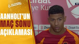 Patrick van Aanholt: "Tek Hedefimiz Kazanmaktı Ve Kazandık" (Galatasaray 1-0 Keçiörengücü)