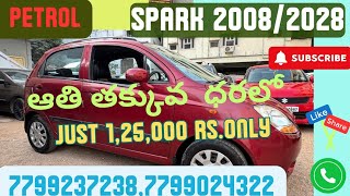 SOLD  — out తక్కువ ధరలో chevrolet SPARK 2008/2028 // cal - 7799237238,7799024322.