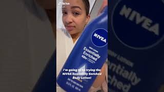 *Must Have* Nivea Essentially Enriched Body Lotion with deep moisture  #shorts #niveabodylotion