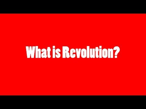 Whats does revolution mean?