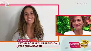 Fátima Lopes surpreendida com mensagem da filha |​ Você na TV