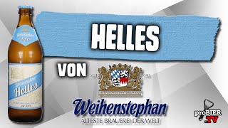 Helles von Bayerische Staatsbrauerei Weihenstephan | Craft Bier Verkostung #2233