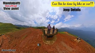 Visiting Mandalpatti Viewpoint #coorg