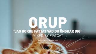 Orup – Jag borde fattat vad du önskar dig (Mixed by FiatCat)