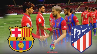FIFA 21 - Barcelona vs Atletico Madrid Feat. Depay, Aguero, | La liga 21/22 | Full match & Gameplay