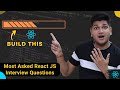 React JS Interview Questions ( Progress Bar ) - Frontend Machine Coding Interview