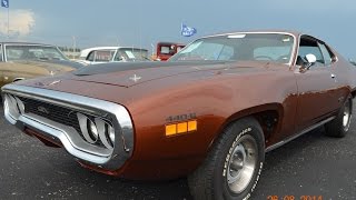 1971 Plymouth GTX V code auto appraisal pre purchase at 2014 Auburn Auctions America RM