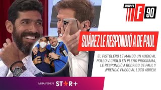¡IMPERDIBLE! Luis #Suárez le respondió a Rodrigo #DePaul y ¡Sebastián #Abreu la ligó de rebote!