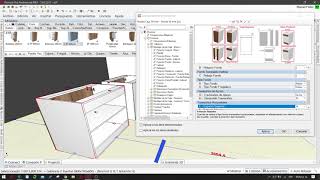 Configuración Gabinete inferior Tarja