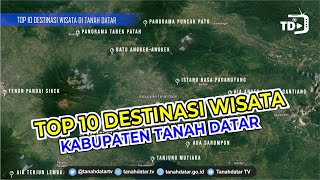 [ INFO UPDATE ] TOP 10 DESTINASI WISATA TANAH DATAR