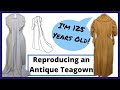 Making an 1890's Teagown // I'm Reproducing One of My Antiques!