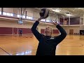 double touch volleyball