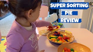 Learning Resources Super Sorting Pie, Fine Motor Toy, Early Number, Patterns, 68 Pieces, Ages 3+