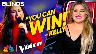 Holly Brand Hits Huge Notes on Faith Hill's "Mississippi Girl" | The Voice Blind Auditions | NBC