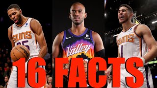 16 Facts About The Phoenix Suns 16 Game Win Streak