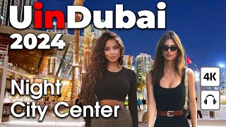 Dubai Live 24/7 🇦🇪 Amazing City Center, Burj Khalifa [ 4K ] Walking Tour
