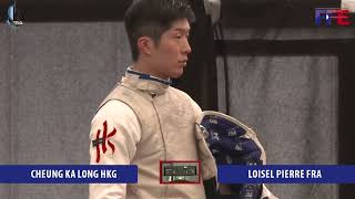 Melun Open 2022 SMF - L4 - Cheung Ka Long HKG v Pierre Loisel FRA