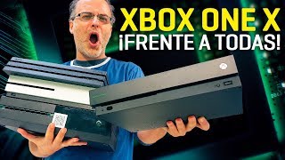 Comparativa de Xbox One X con PS4 Pro y One S