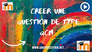 Créer une question QCM sur mon activité Test