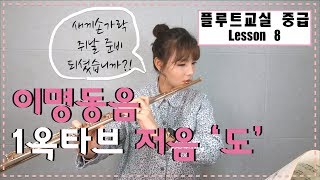 플룻 낮은 도 운지, 이명동음 [플루트교실 중급 Lesson 8, 영스플룻]