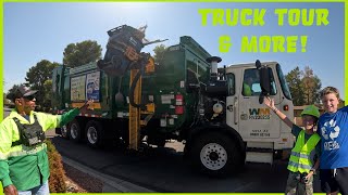 Waste Management Garbage Truck Tour \u0026 More!