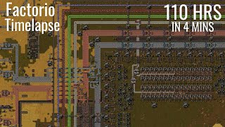 Factorio Timelapse - MegaBus - Part 1 | 4K