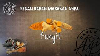 Kenali Bahan Masakan Anda | Kunyit | Khasiat \u0026 Kelebihan | Ayins Kitchen